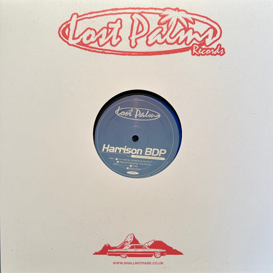 Harrison BDP : Connecting The Dots EP (12", EP, Blu)