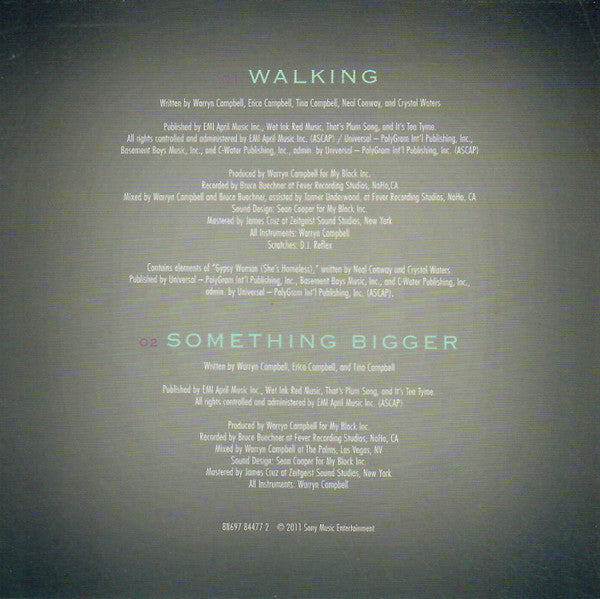 Mary Mary : Walking (CD, Single)