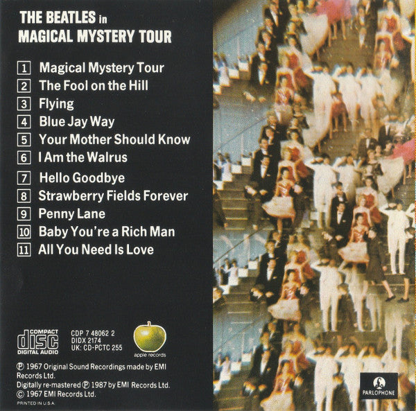 The Beatles : Magical Mystery Tour (CD, Album, RE, RM, RP, EMI)