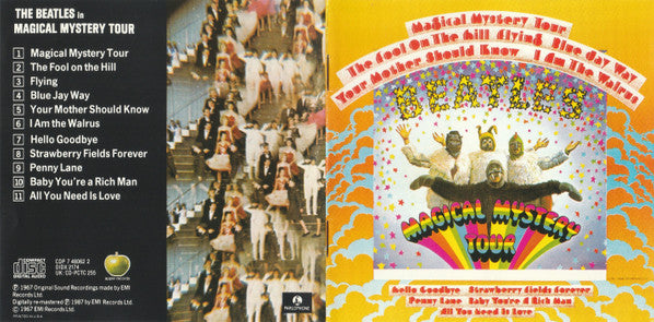The Beatles : Magical Mystery Tour (CD, Album, RE, RM, RP, EMI)