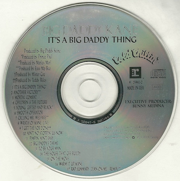 Big Daddy Kane : It's A Big Daddy Thing (CD, Album, SRC)