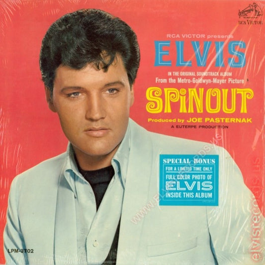 Elvis Presley : Spinout (LP, Album, Mono)