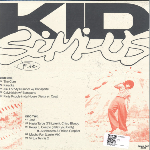 Kid Simius : José (2xLP, Album, Ora)