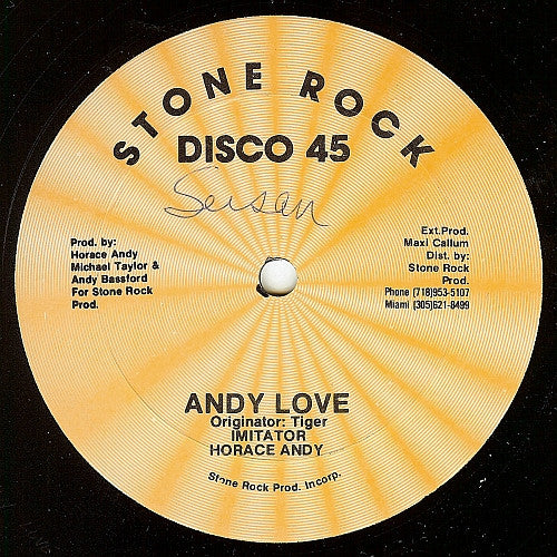 Horace Andy : Andy Love (12")