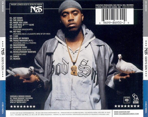 Nas : God's Son (CD, Album, Son + CD-ROM, Enh, Ltd)