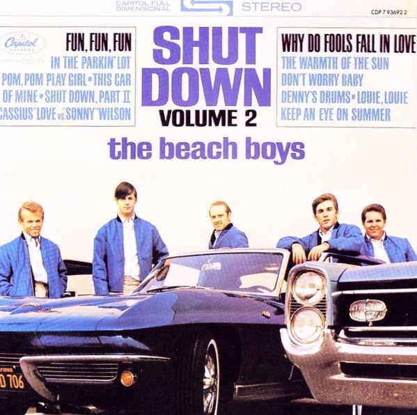 The Beach Boys : Surfer Girl / Shut Down Volume 2 (HDCD, Comp, RE, RM)
