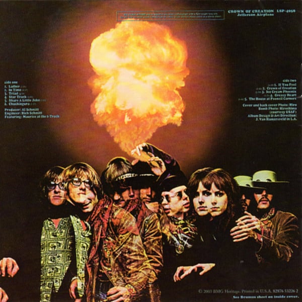 Jefferson Airplane : Crown Of Creation (CD, Album, RE, RM)