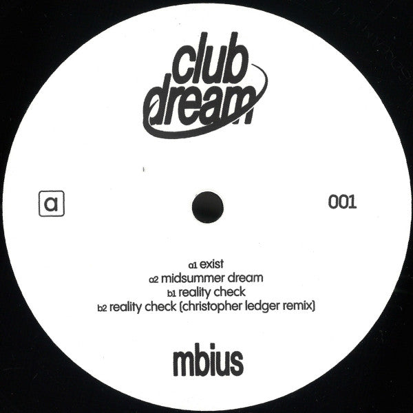 Mbius : Club Dream 001 (12", EP)