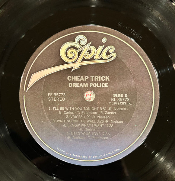 Cheap Trick : Dream Police (LP, Album, Gat)