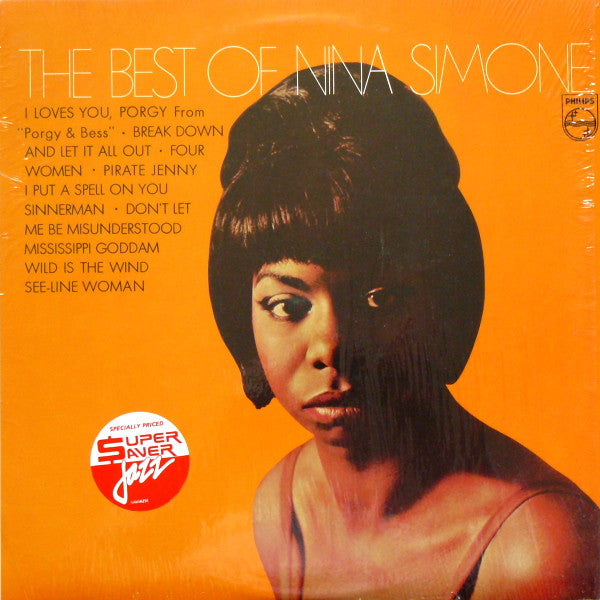 Nina Simone : The Best Of Nina Simone (LP, Comp, RE)