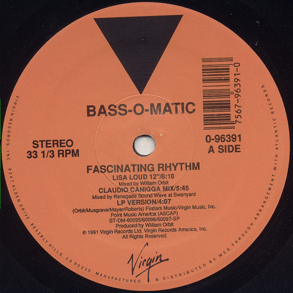 Bass-O-Matic* : Fascinating Rhythm (12")