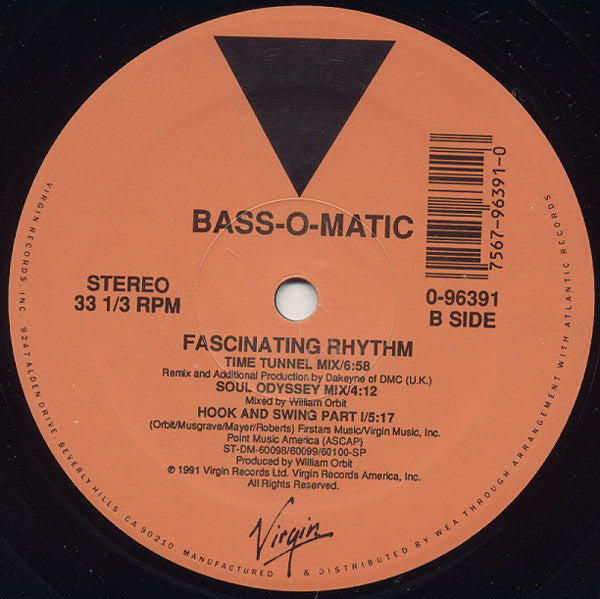 Bass-O-Matic* : Fascinating Rhythm (12")