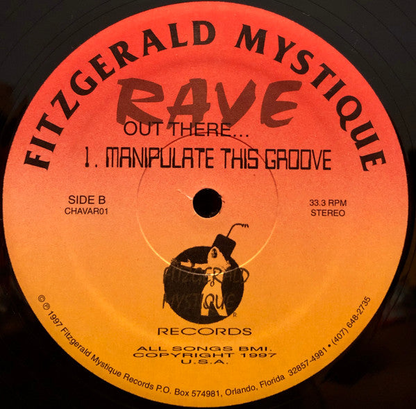 Fitzgerald Mystique : Playing With Your Mind / Manipulate This Groove (12")
