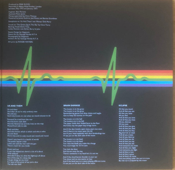 Pink Floyd : The Dark Side Of The Moon (LP, Album, RE, RM, 50t)