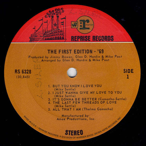 Kenny Rogers & The First Edition : '69 (LP, Album, San)