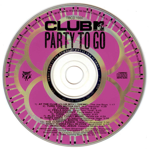 Various : Club MTV Party To Go Volume One (CD, Comp, Mixed)