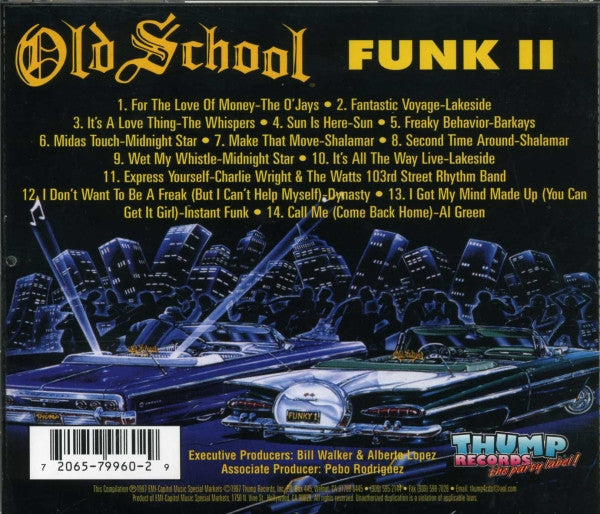 Various : Old School Funk II (CD, Comp)