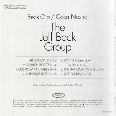 Jeff Beck Group : Beck-Ola (CD, Album, RE, RM)