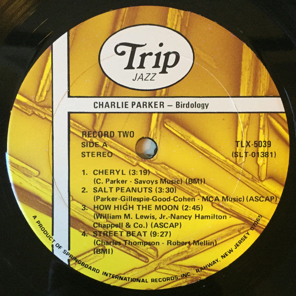 Charlie Parker : Birdology (2xLP, Comp)