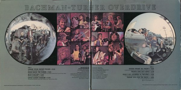 Bachman-Turner Overdrive : Bachman-Turner Overdrive (LP, Album)