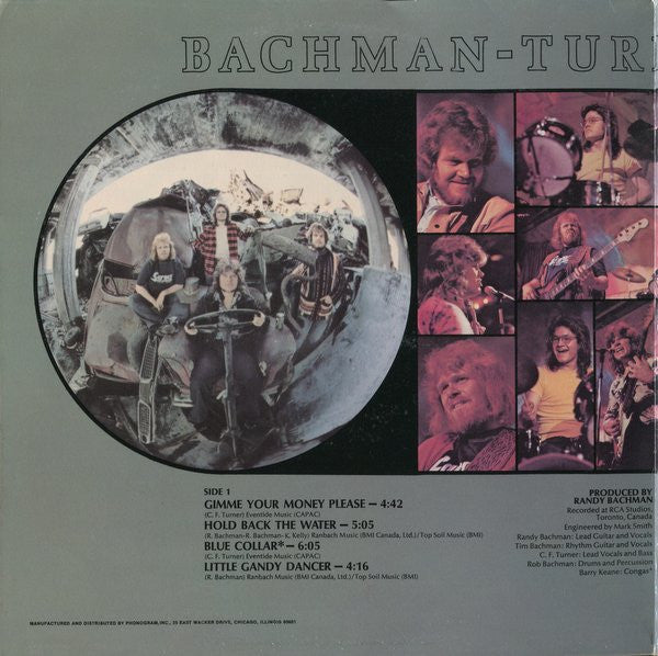 Bachman-Turner Overdrive : Bachman-Turner Overdrive (LP, Album)