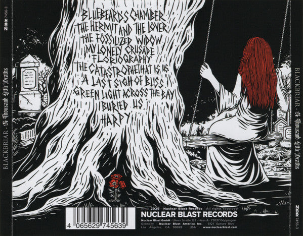 BlackBriar : A Thousand Little Deaths (CD, Album)