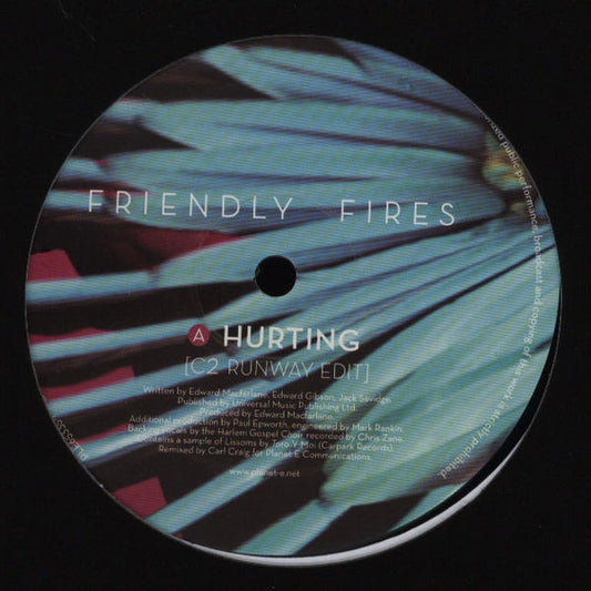 Friendly Fires : Hurting (12",33 ⅓ RPM)