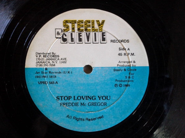 Freddie McGregor : Stop Loving You (12", Single)