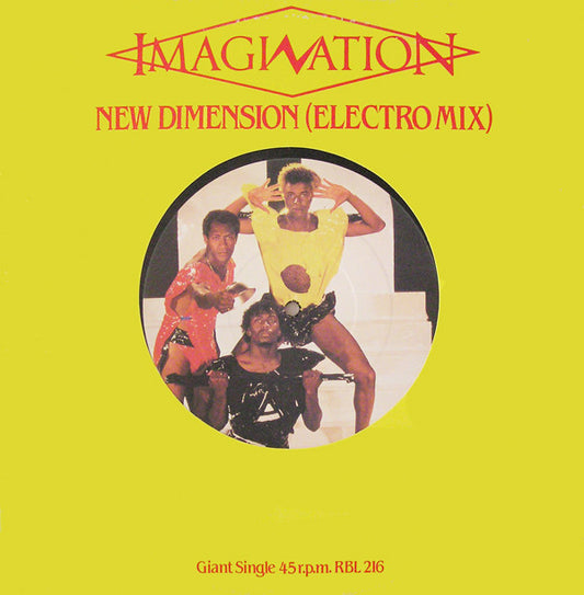 Imagination : New Dimension (Electro Mix) (12", Single)