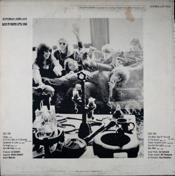 Jefferson Airplane : Bless Its Pointed Little Head (LP, Album, RE)