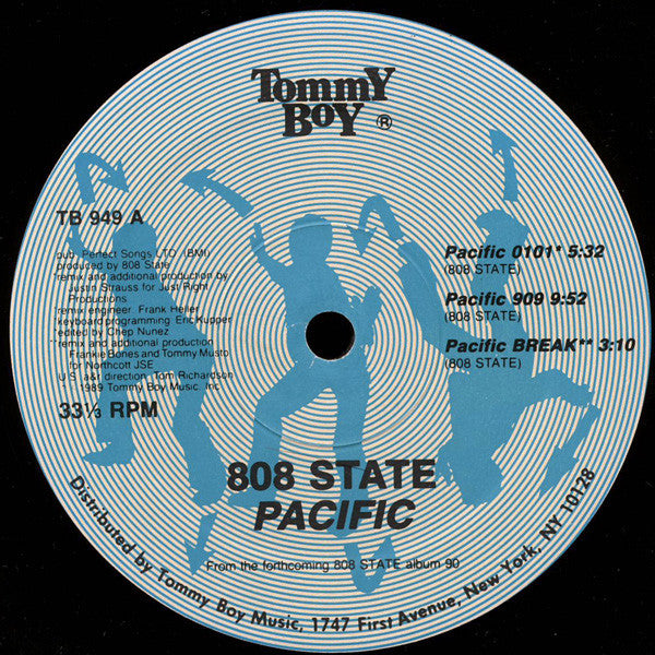 808 State : Pacific (12", Single)