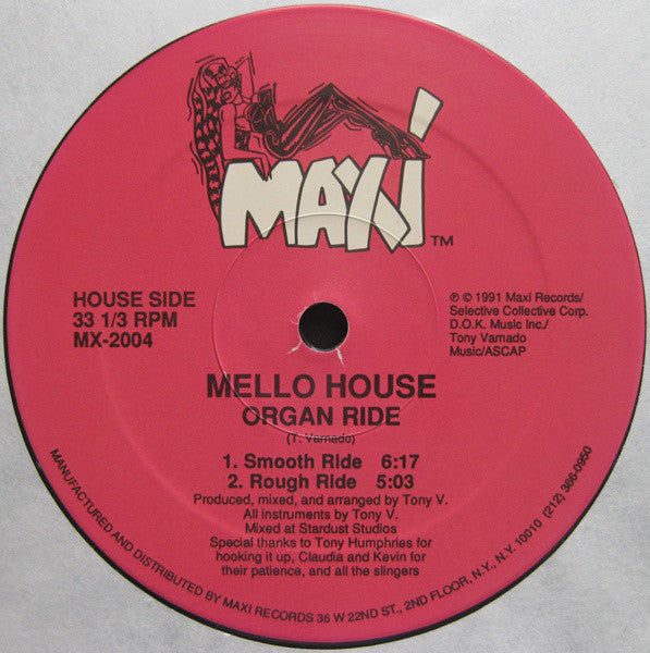 Mello House : The Flower (12",33 ⅓ RPM)