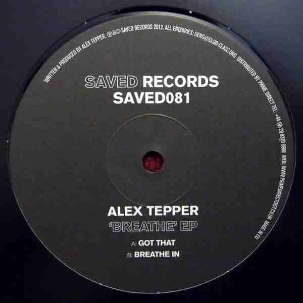 Alex Tepper : Breathe EP (12",EP)