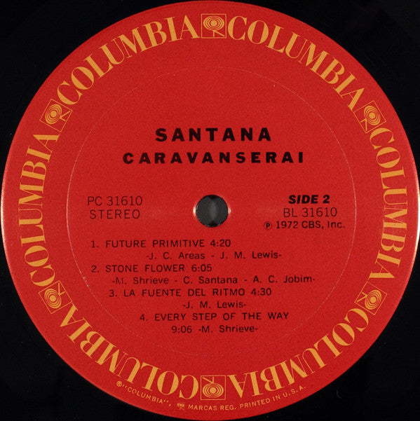 Santana : Caravanserai (LP, Album, RP, Gat)
