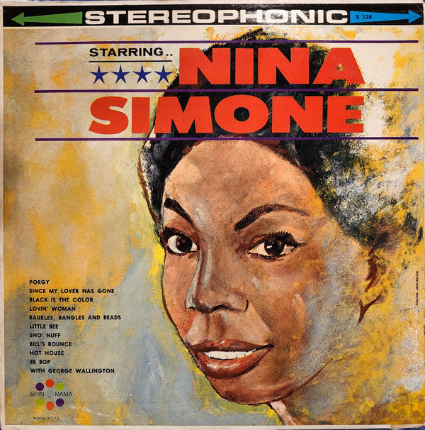 Nina Simone With George Wallington : Starring Nina Simone With George Wallington (LP, Album)