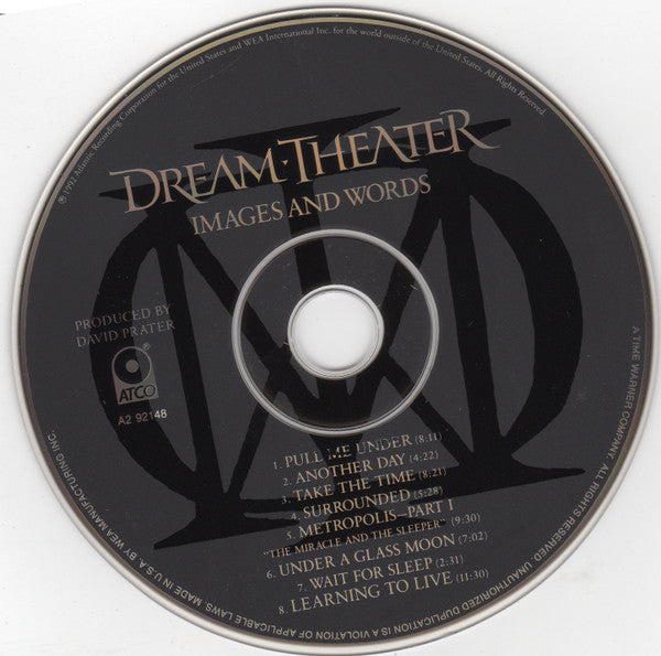 Dream Theater : Images And Words (CD, Album, Club)