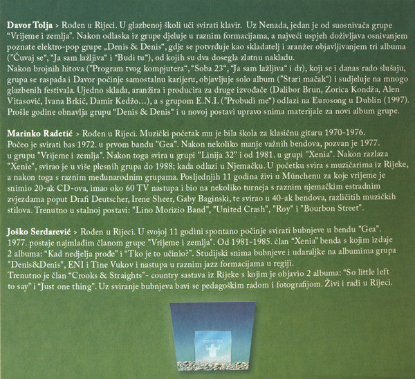 Vrijeme I Zemlja : Vrijeme I Zemlja (CD, Album, RM)