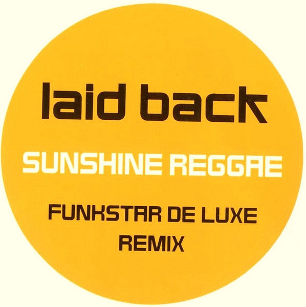 Laid Back : Sunshine Reggae (Funkstar De Luxe Remix) (12", Promo)
