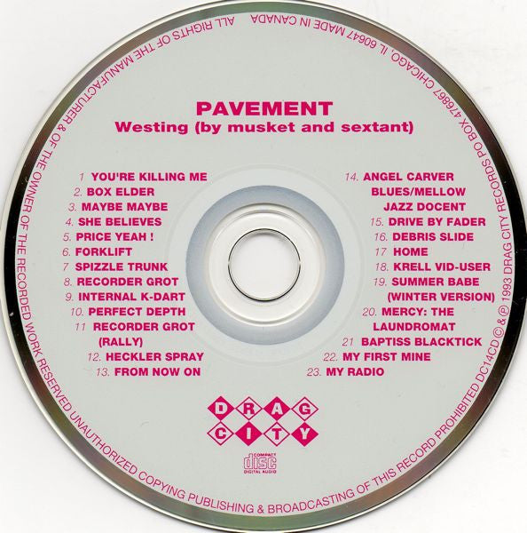 Pavement : Westing (By Musket And Sextant) (CD, Comp)