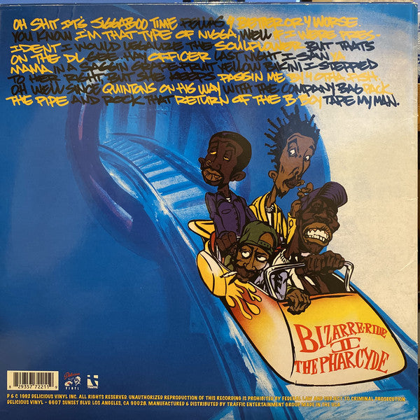 Pharcyde, The : Bizarre Ride II The Pharcyde Instrumentals (LP)