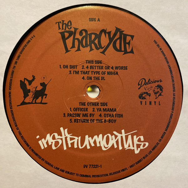 Pharcyde, The : Bizarre Ride II The Pharcyde Instrumentals (LP)