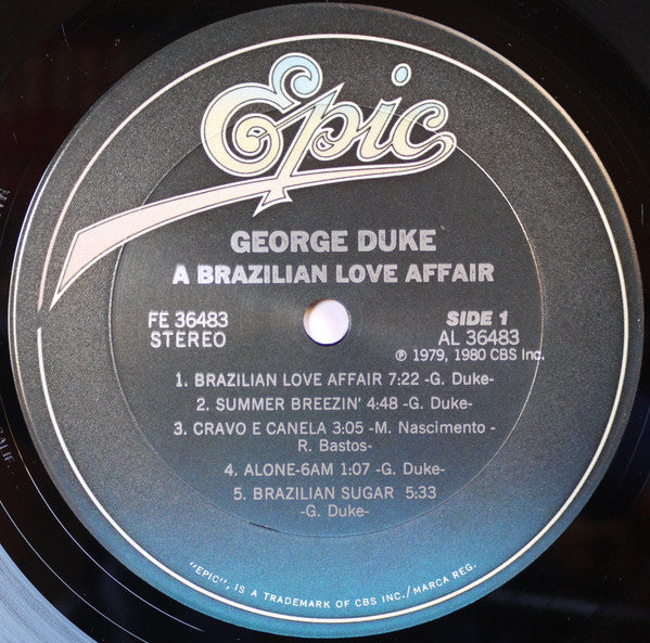 George Duke : A Brazilian Love Affair (LP, Album)