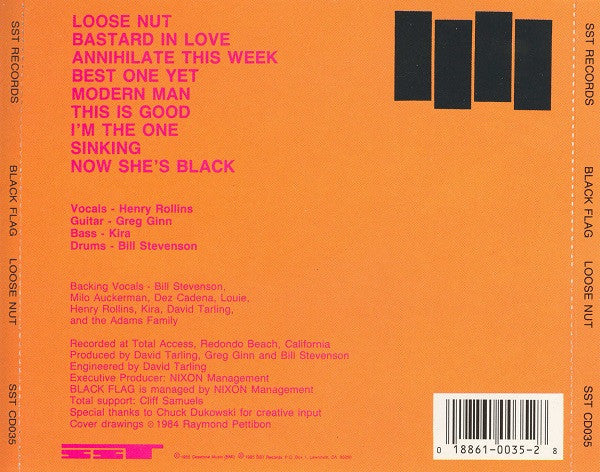 Black Flag : Loose Nut (Album,Reissue,Repress)