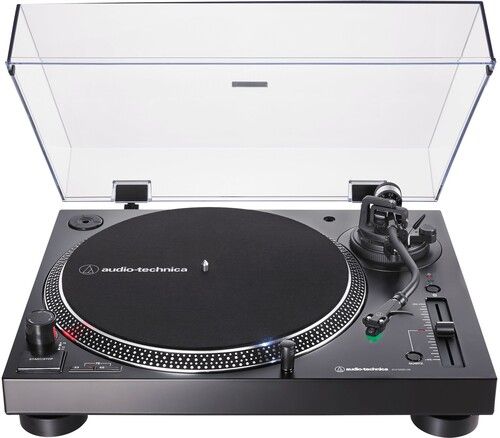 Audio Technica AT-LP120XBT-USB-BK Bluetooth Wireless Turntable USB Direct Drive Manual with Built in Phono Preamp (Black)