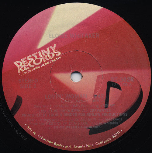 Eloise Whitaker : Don't Turn Your Back On Love (12")