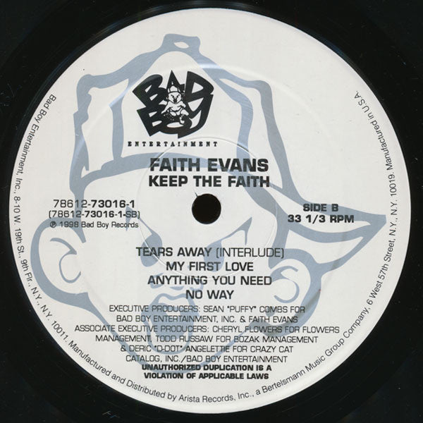 Faith Evans : Keep The Faith (LP,Album)