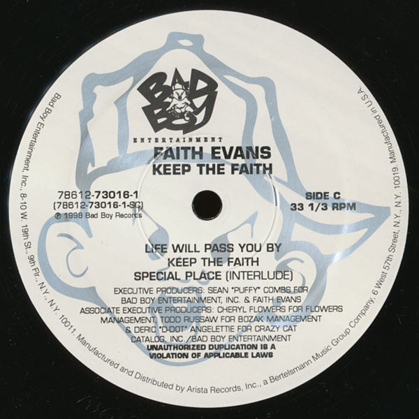 Faith Evans : Keep The Faith (LP,Album)