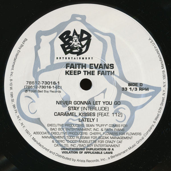 Faith Evans : Keep The Faith (LP,Album)