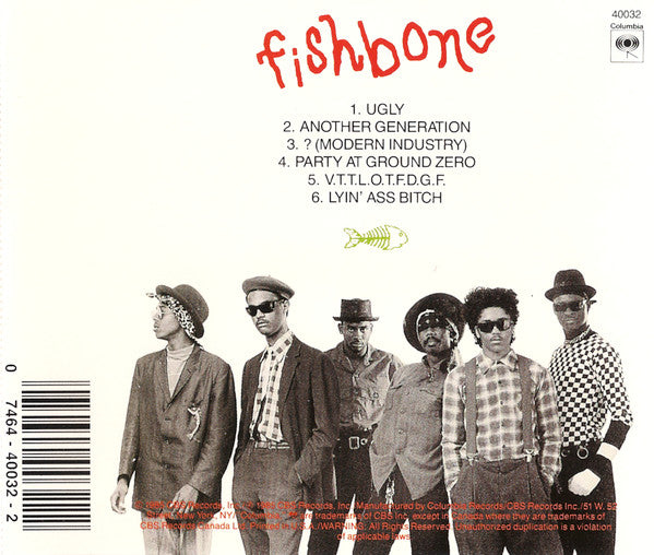 Fishbone : Fishbone (CD, EP)