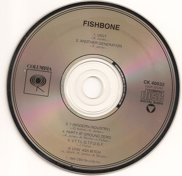 Fishbone : Fishbone (CD, EP)